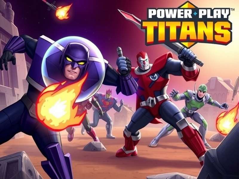 Power Play Titans Battle Scene